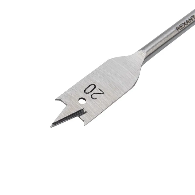 Сверло перовое по дереву 20х152 мм (шестигранный хвостовик) Kranz - Фото 2