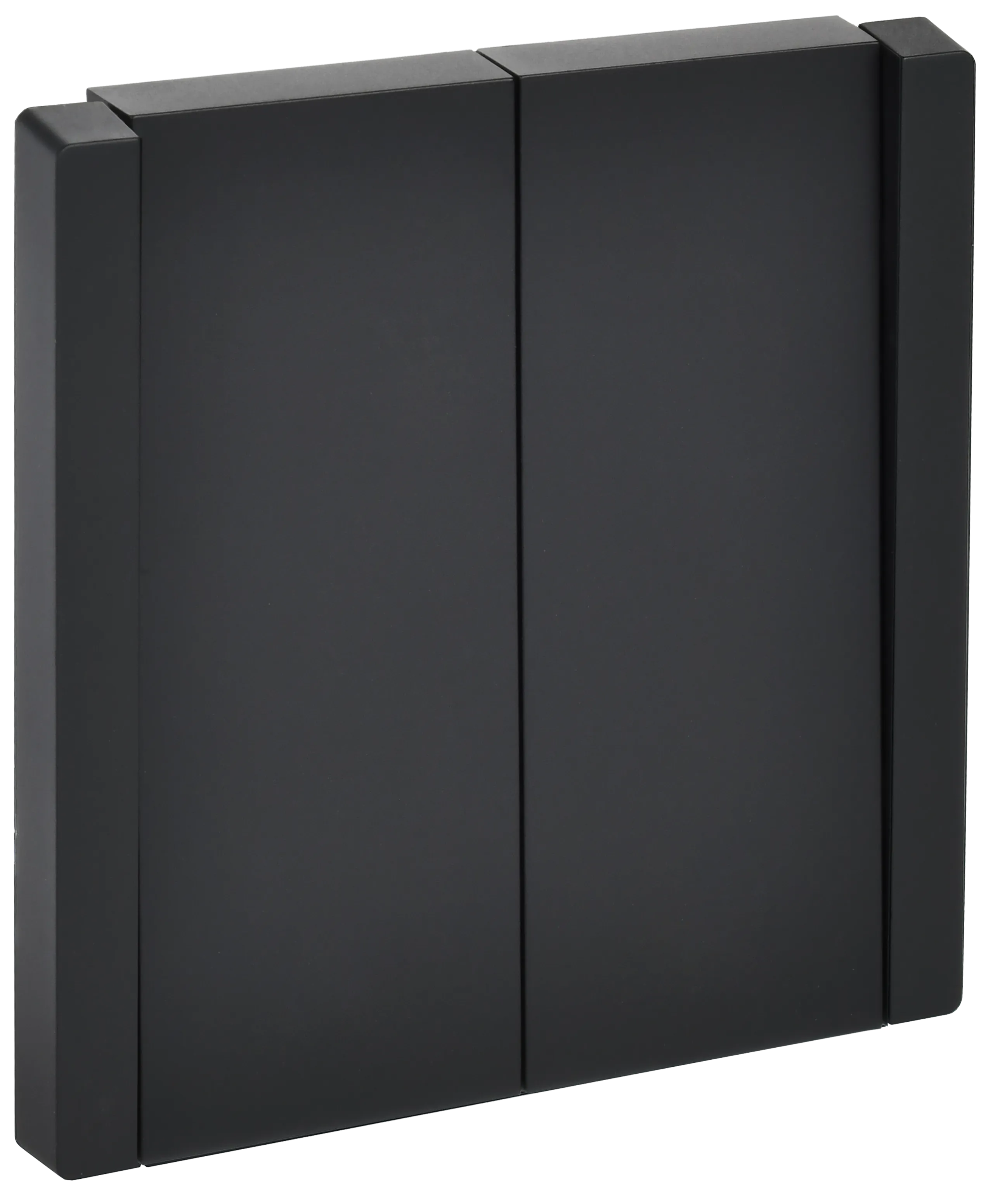 FORTE&PIANO Выключатель 2-клавишный 10А FP105 черный IEK