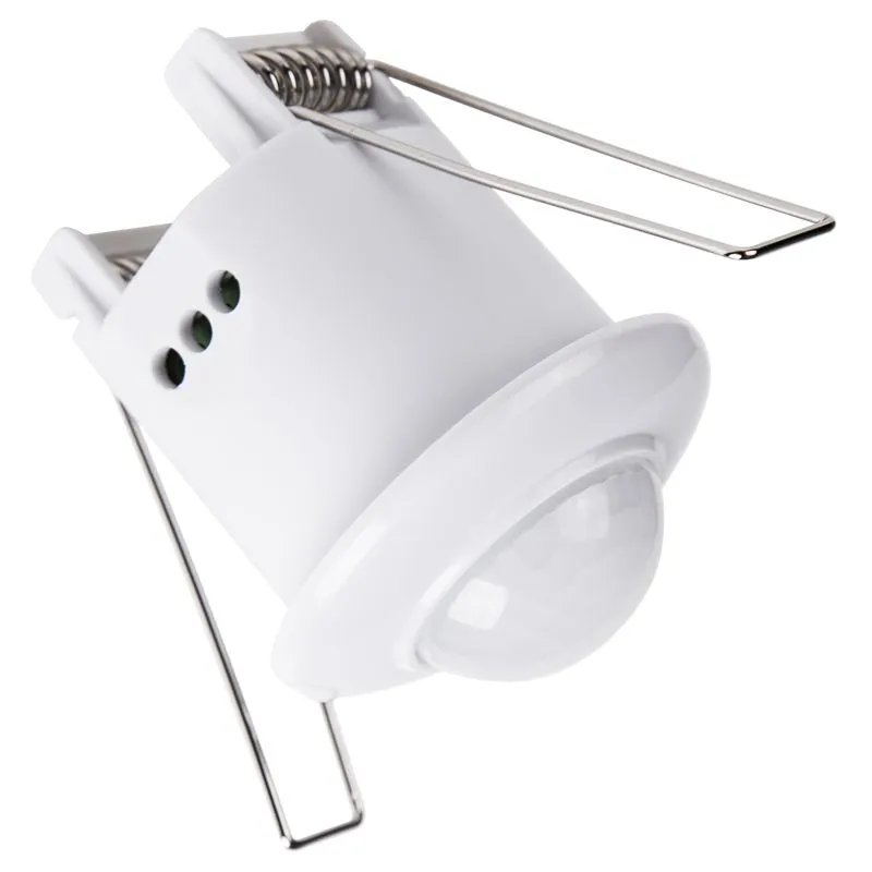 Датчик движения точечный ДДТ 02, 360°, 800 Вт, 3-2000 Лк, 6 м, 10-900 сек. REXANT 11-9207