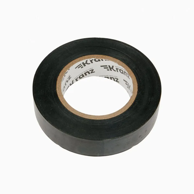 Изолента ПВХ 0,13х19мм, 25м, черная KRANZ - Фото 4