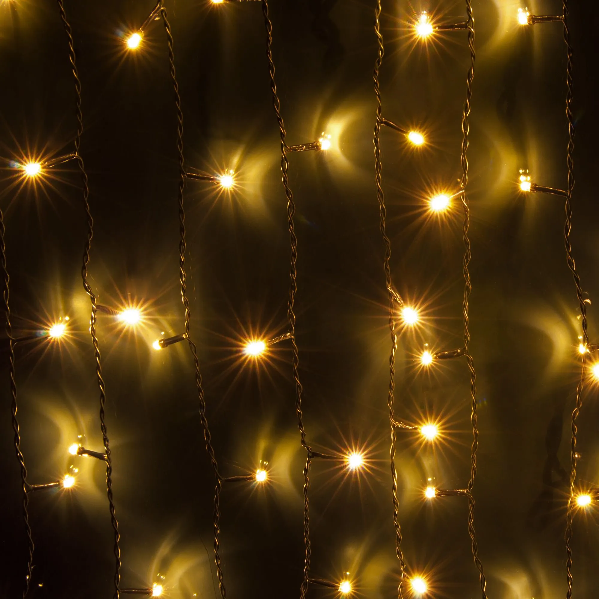 Гирлянда занавес на ель теплый белый 0,45*1,5м IP20 200-003 Elektrostandard Eurosvet - Фото 2