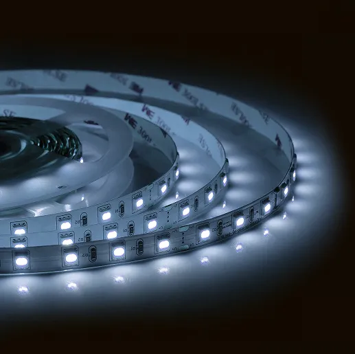 Лента светодиодная ЭКО smd2835 60д/м 12В 6500К IP20 5м Apeyron