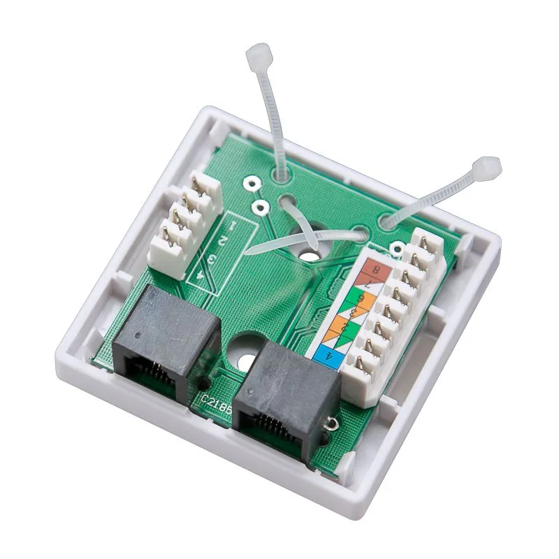 Розетка комбинированная внешняя, UTP RJ-45(8P8C) + RJ-11(6P-4C) REXANT - Фото 4