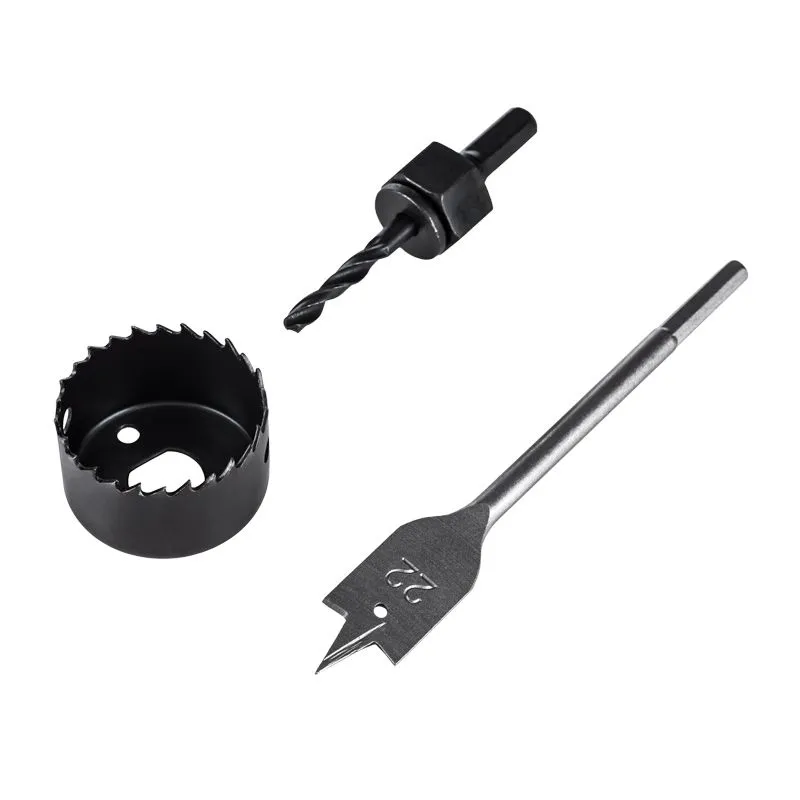 Набор для установки врезных замков, 22 мм/48 мм (перовое сверло/кольцевая пила) KRANZ KR-92-0262