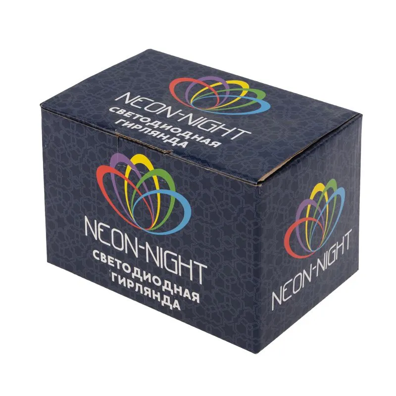 Гирлянда светодиодная Сеть 1х1,5м 160 LED БЕЛЫЙ черный ПВХ IP65 свечение с динамикой 230В блок в комплекте NEON-NIGHT - Фото 4