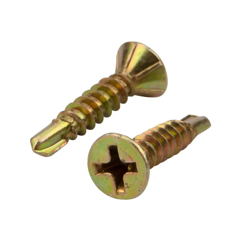 Саморез оконный KRANZ сверло, 3.9х19, желтый цинк, короб (500 шт./уп.) - Фото 4