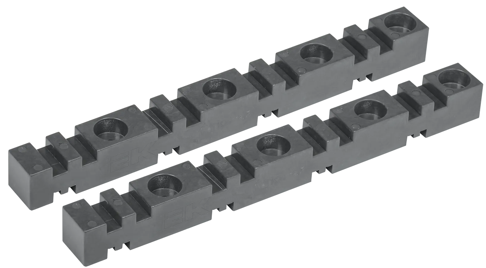Изолятор шинный плоский ИШП 4P для шин 5мм и 10мм 303мм IEK