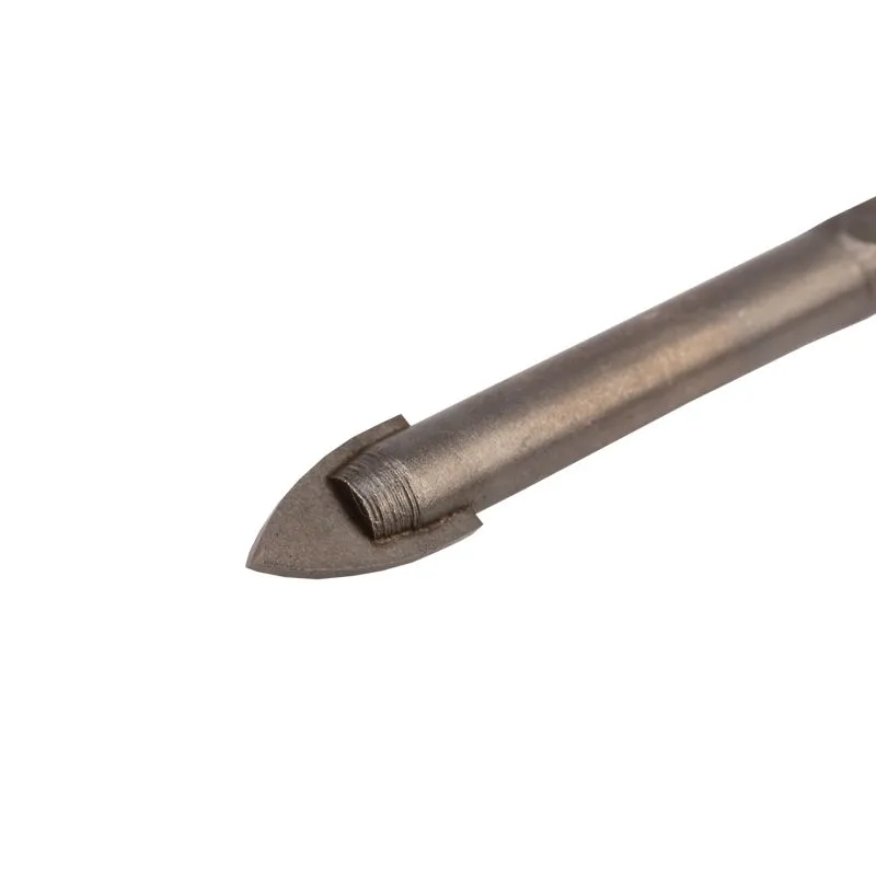 Сверло по стеклу и керамике 8 мм, 2 грани, шестигранный хвостовик Kranz - Фото 4