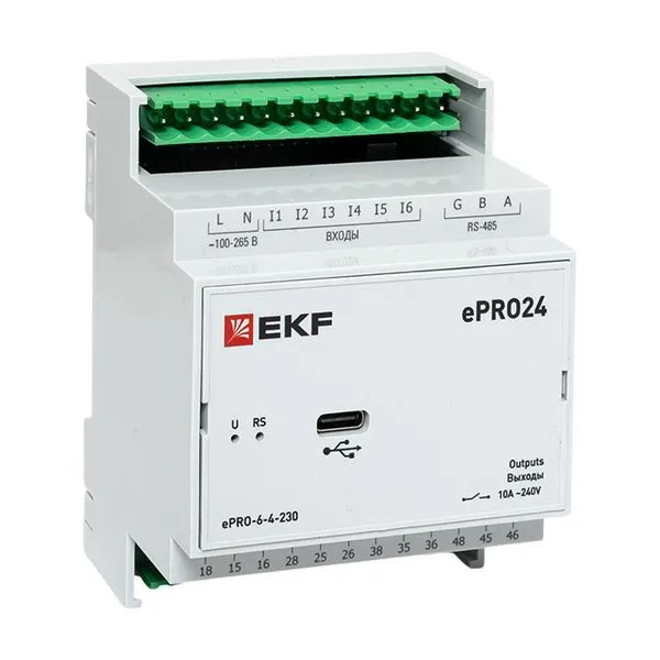 Модуль расширения ePRO24 удаленного управления 6вх\4вых 230В EKF PROxim - Фото 2