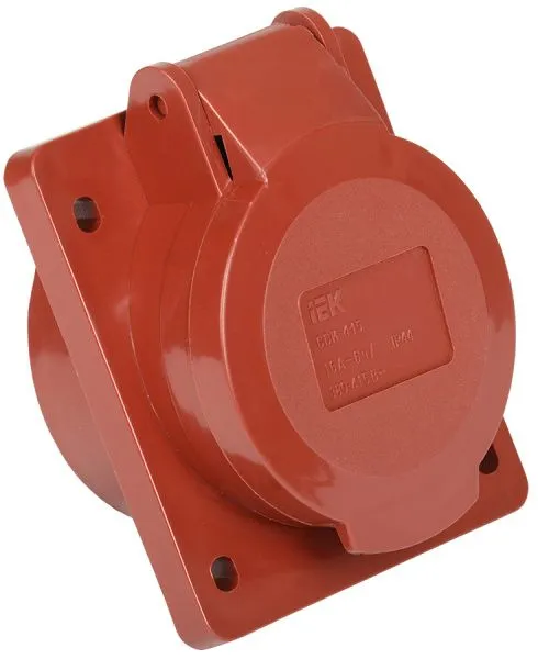 Розетка встраиваемая ССИ-415 3Р+Е+N 16А 380-415В IP44 IEK PSR42-016-5