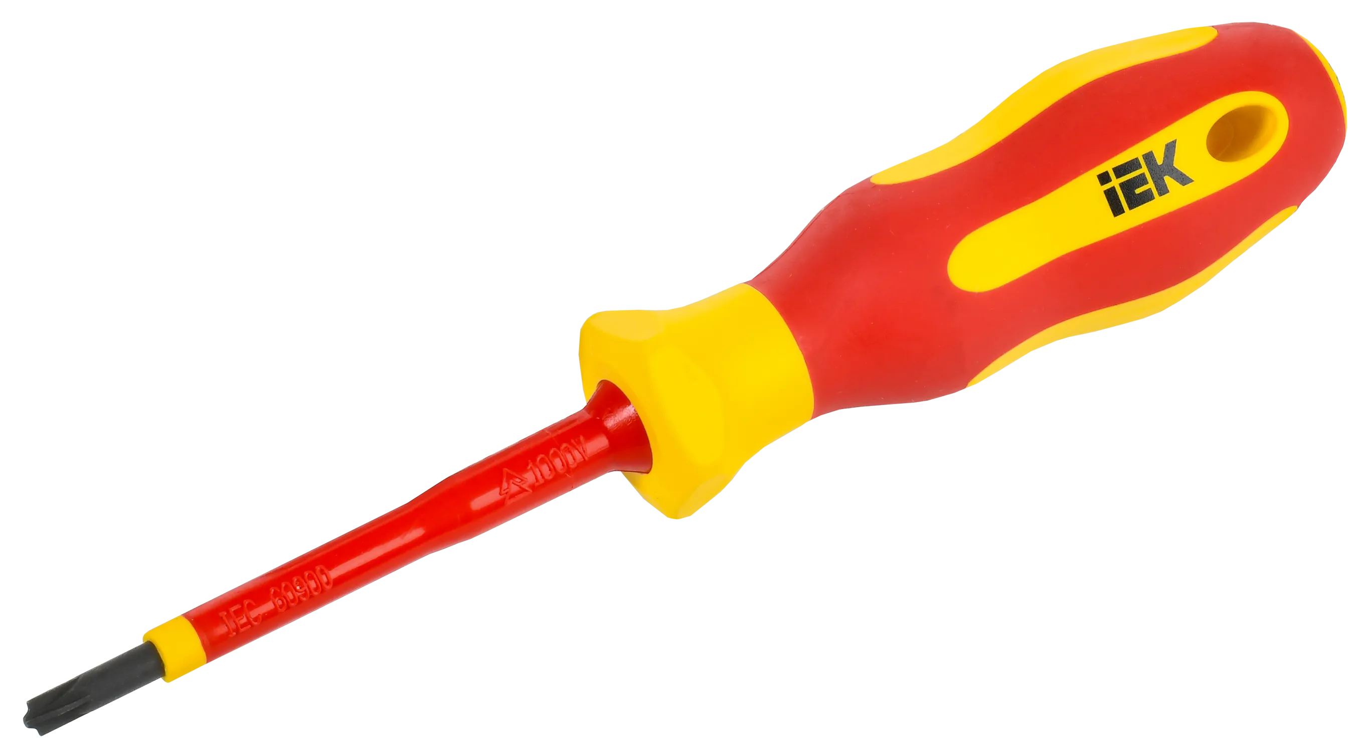 ARMA2L 5 Отвертка диэлектрическая PZ/SL1х80 Т2 IEK A2L5-SC30-T2-ZS-10-080
