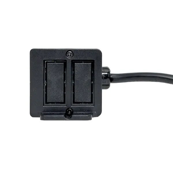 Встраиваемый настольный розеточный блок для крепления под столом, 8 модулей, C-Line - Фото 4