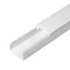 Кабель-канал белый 2-й замок в п/э 25х16 мм (50 м/уп) Промрукав PR03.0050