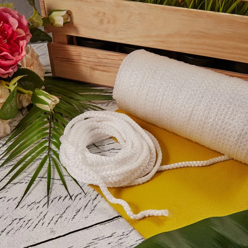 Шнур 7 мм 20 м белый REXANT - Фото 2