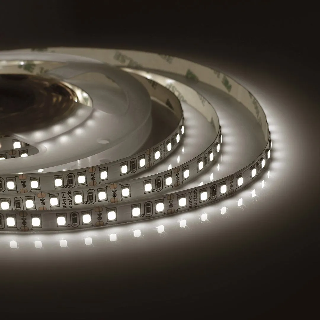 Лента светодиодная СТ smd3528 120д/м 12В 3000К IP20 5м Apeyron