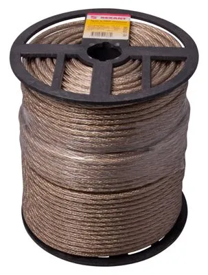 Трос стальной в ПВХ оплетке d=6,0мм, прозрачный (бухта 150м) REXANT