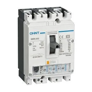 Авт. выкл. NM8N-250S EN 3P 250А 50кА с электр. расцепителем (R) 271335