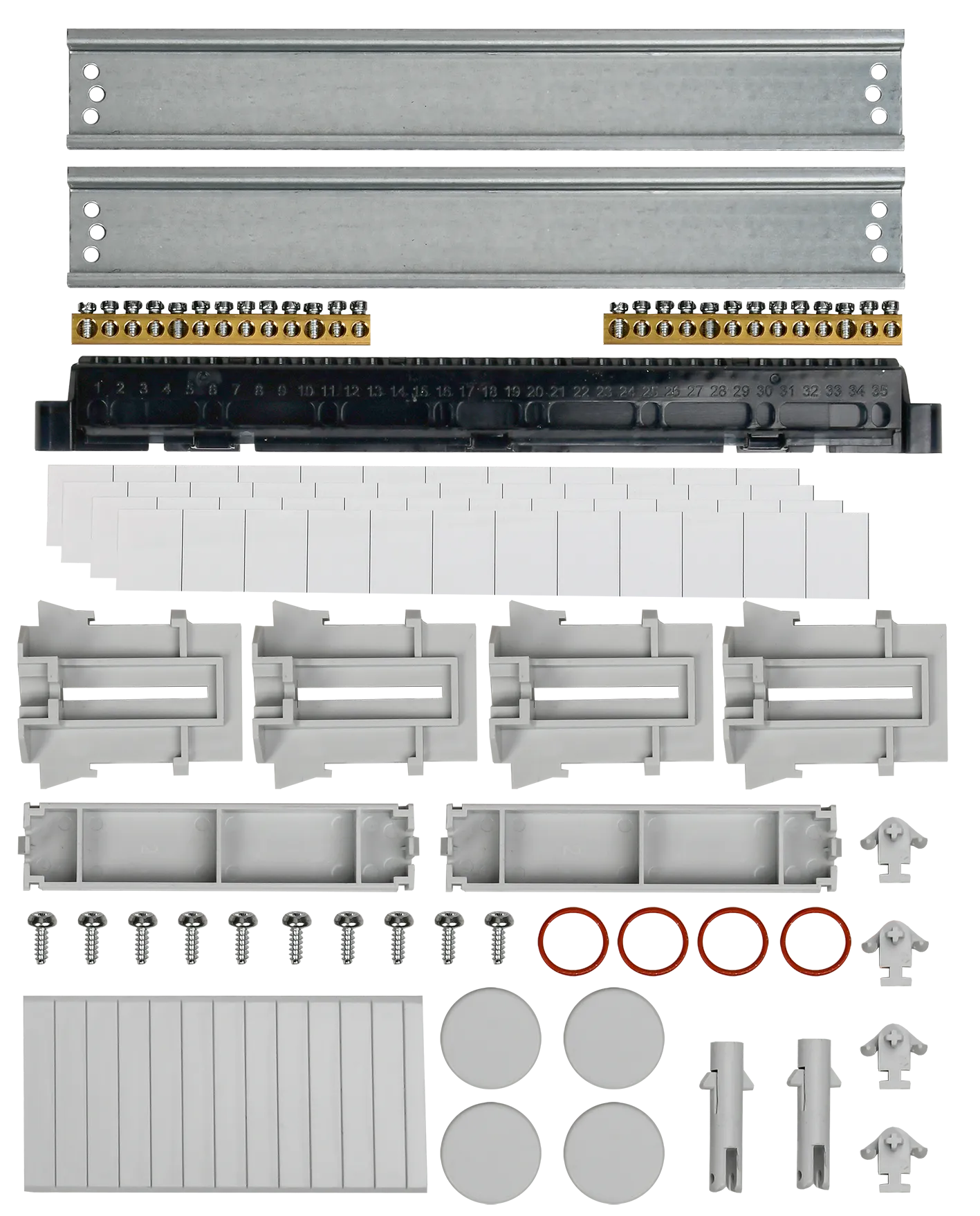 TEKFOR Корпус пластиковый КМПн-24 IP65 черная прозрачная дверь IEK - Фото 5