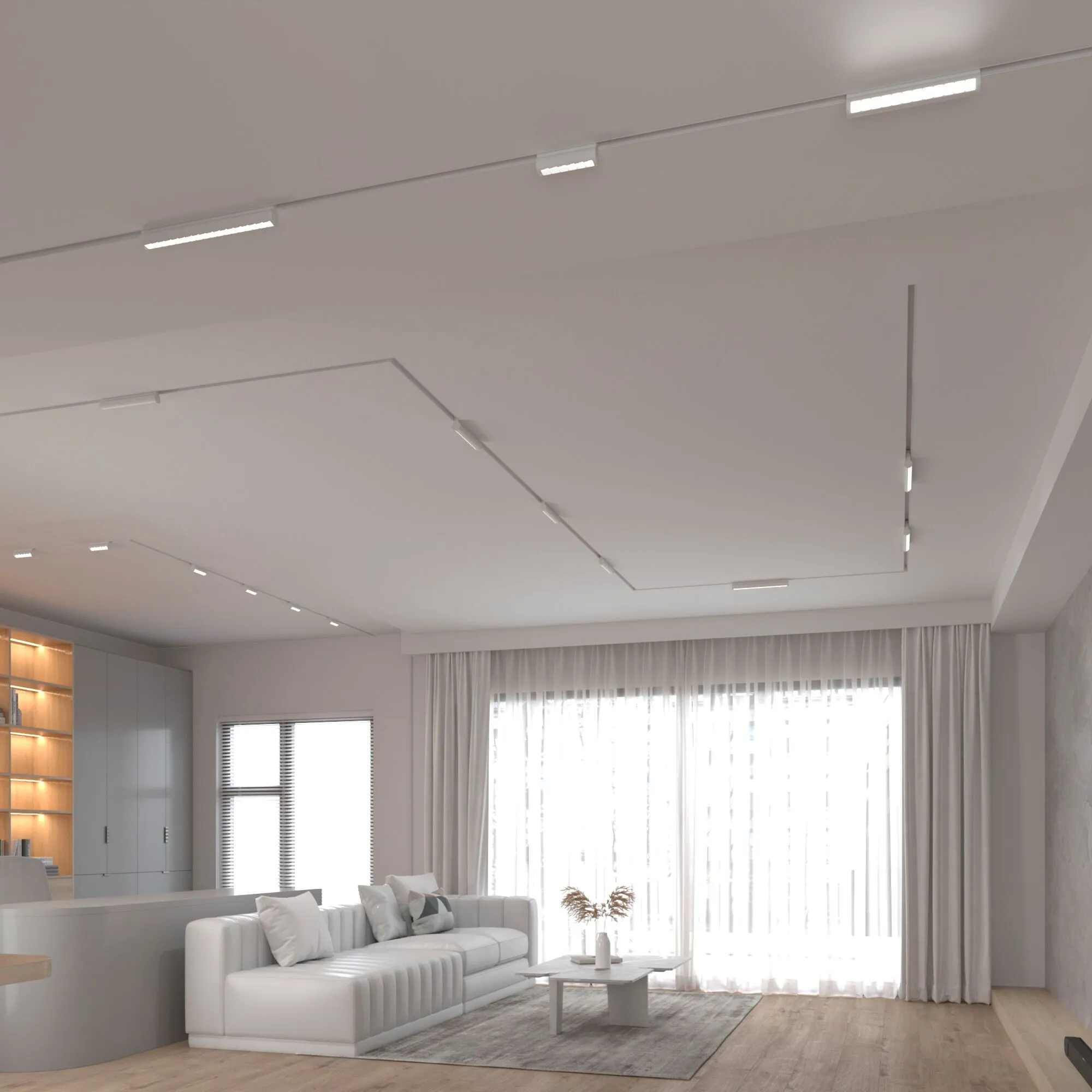 Slim Magnetic Трековый светильник 12W 4200K Alter (белый) 85049/01 85049/01 Elektrostandard - Фото 4