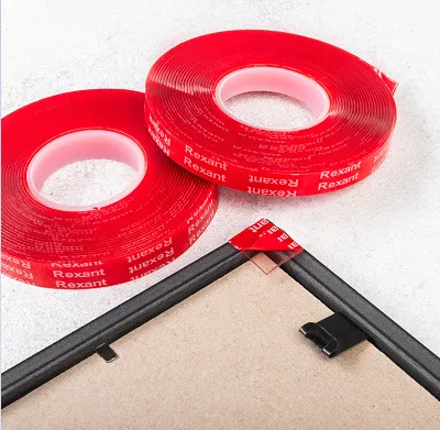 Лента клейкая двухсторонняя прозрачная, на VHB акриловой основе, 20 мм х 5 м REXANT