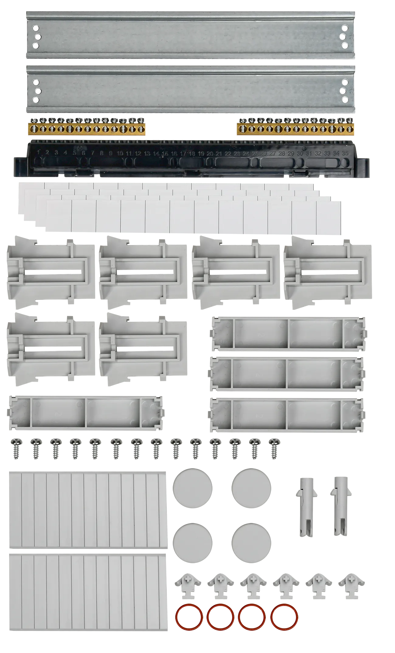TEKFOR Корпус пластиковый КМПн-36 IP65 серая непрозрачная дверь IEK - Фото 4