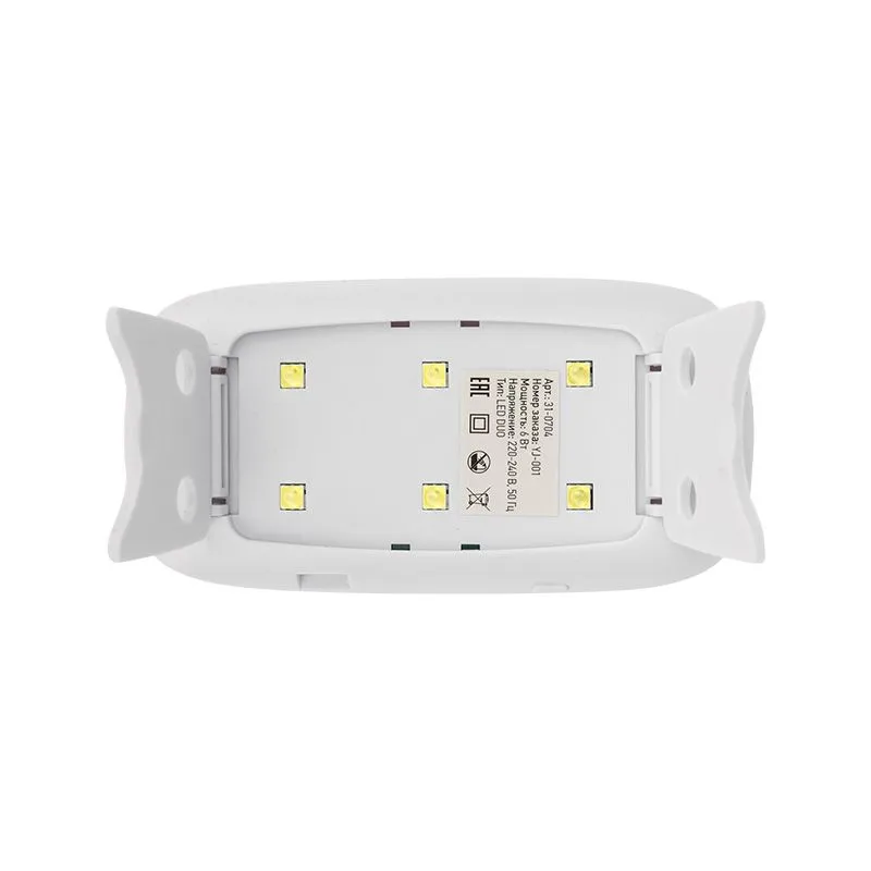 Лампа для сушки ногтей Mini Nail Original (LED,6Вт, кабельUSB)  REXANT - Фото 5