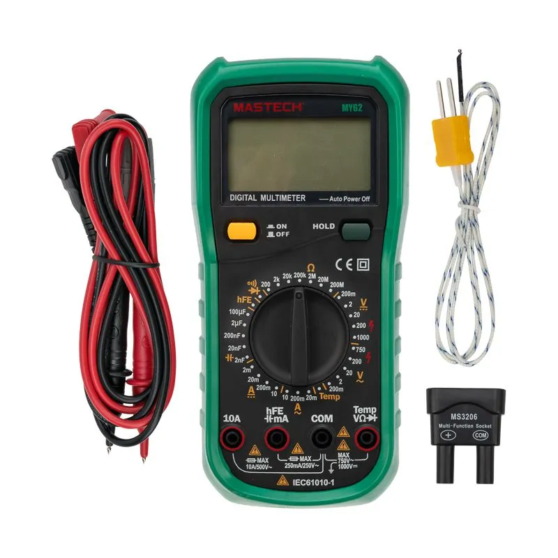 Универсальный мультиметр MY62N MASTECH - Фото 4