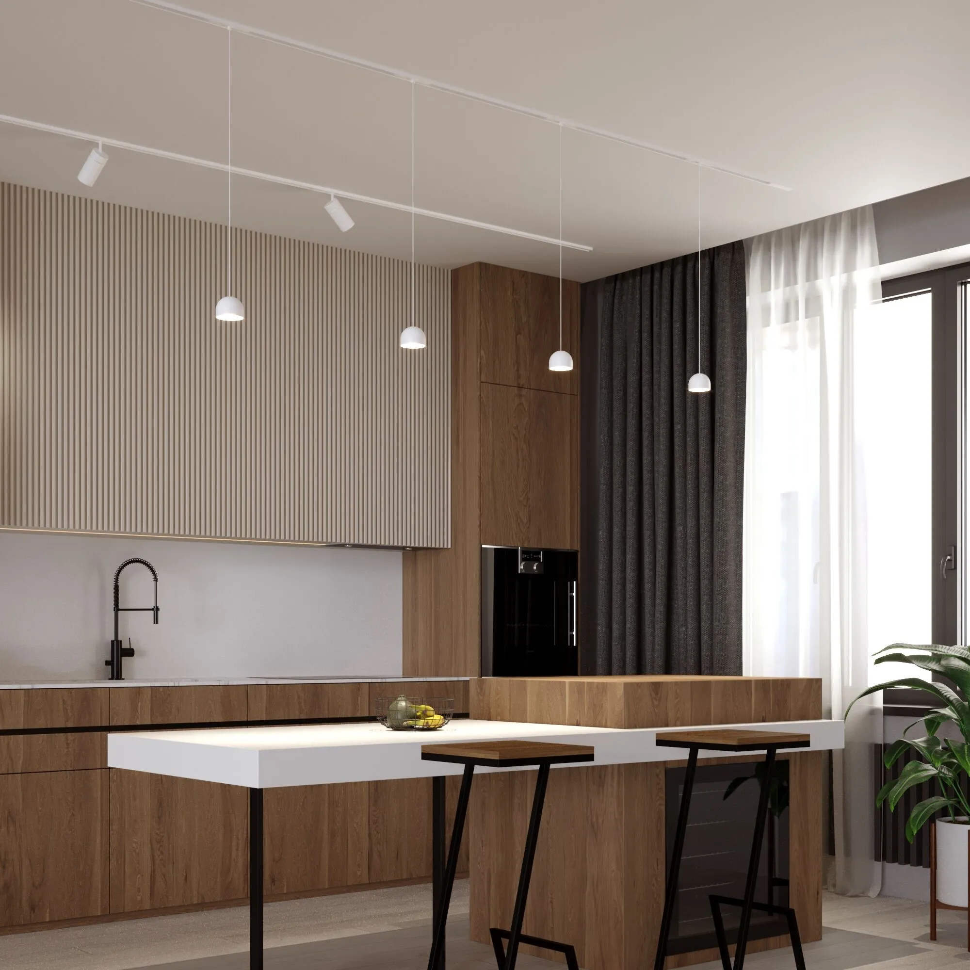 Slim Magnetic Трековый светильник 8W 4000K Uno (белый) 85126/01 Elektrostandard - Фото 4