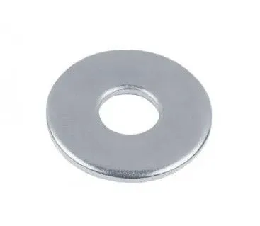 Шайба М10 плоская увеличенная, цинк, DIN 9021 (50 шт в пласт. конт.) STARFIX SMP1-22768-50