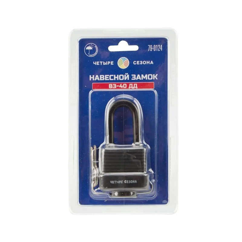 Замок навесной ВЗ-40 ДД ЧЕТЫРЕ СЕЗОНА - Фото 2