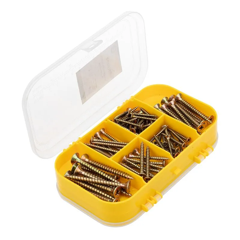 Набор саморезов и дюбелей для ДСП (170 шт/уп) KRANZ - Фото 3