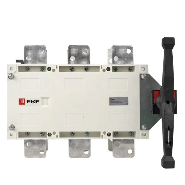 Рубильник-переключатель 1000A 3P c рукояткой управления для прямой установки PowerSwitch EKF - Фото 2