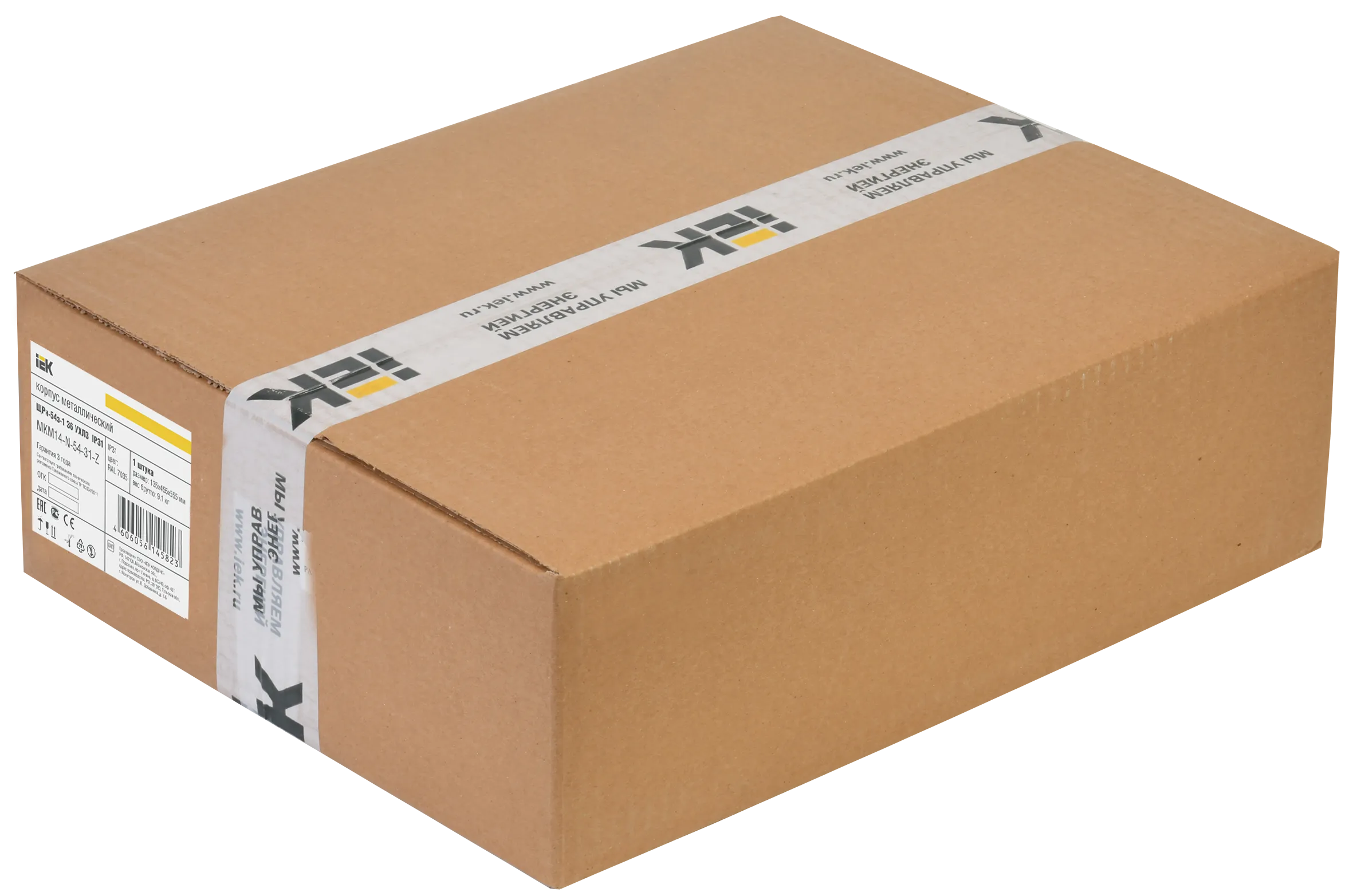 TITAN 3 Корпус металлический ЩРн-54 (540х440х120мм) IP31 IEK - Фото 2