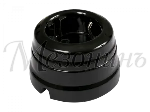 Розетка ретро фарфоровая,двухполюсная,с заземляющим контактом  (в комплекте с подъемной рамкой D7 GE70301-05