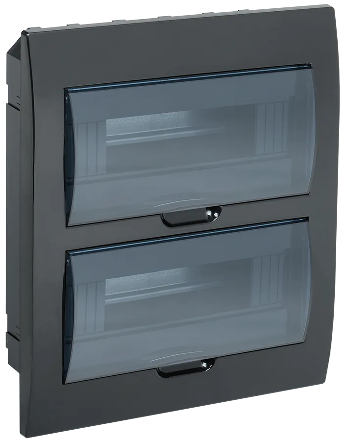 KREPTA 3 Корпус пластиковый ЩРВ-П-24 IP41 черный IEK