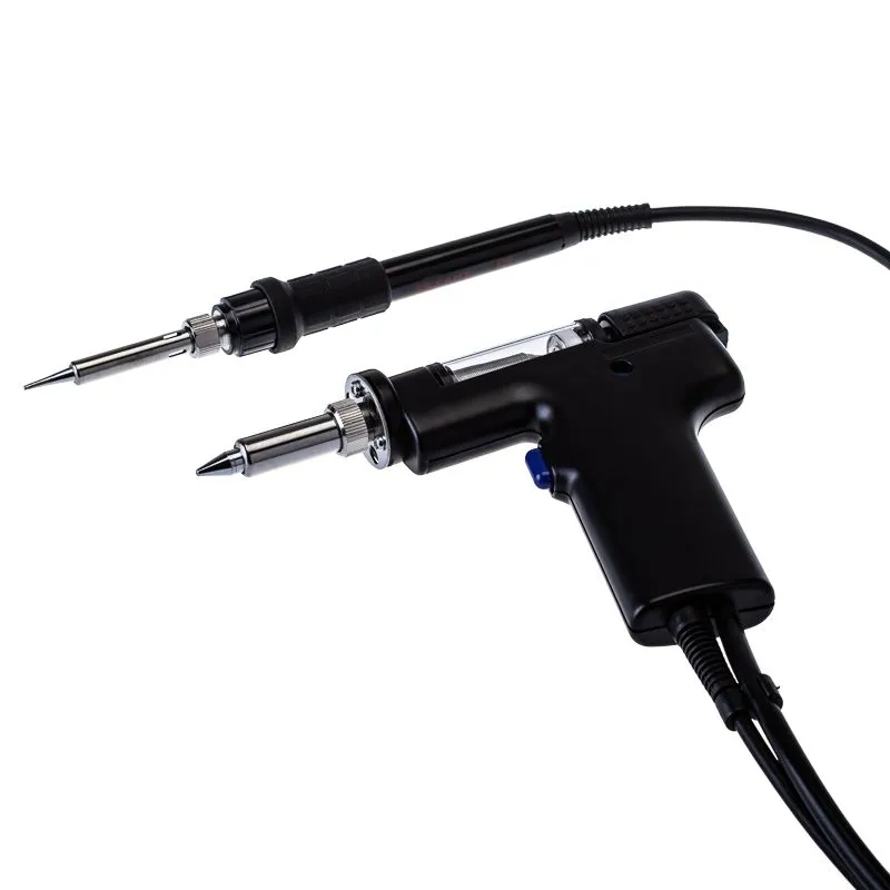 Паяльная станция (паяльник + демонт. паяльник), модель R048, цифровая, 200-480°C, LED дисплей REXANT - Фото 4