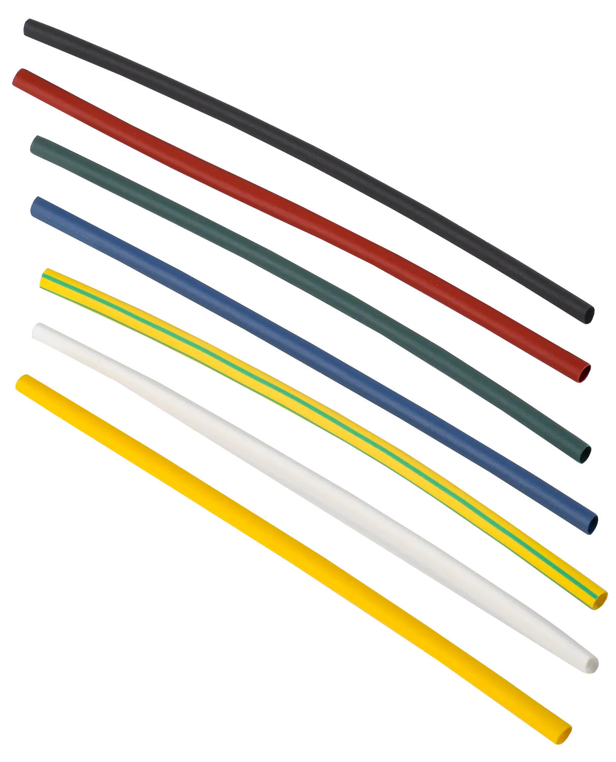 Набор ТТУ нг-LS 2/1мм L=100мм 7 цветов (21шт/упак) IEK UDR10-002-001-021-S