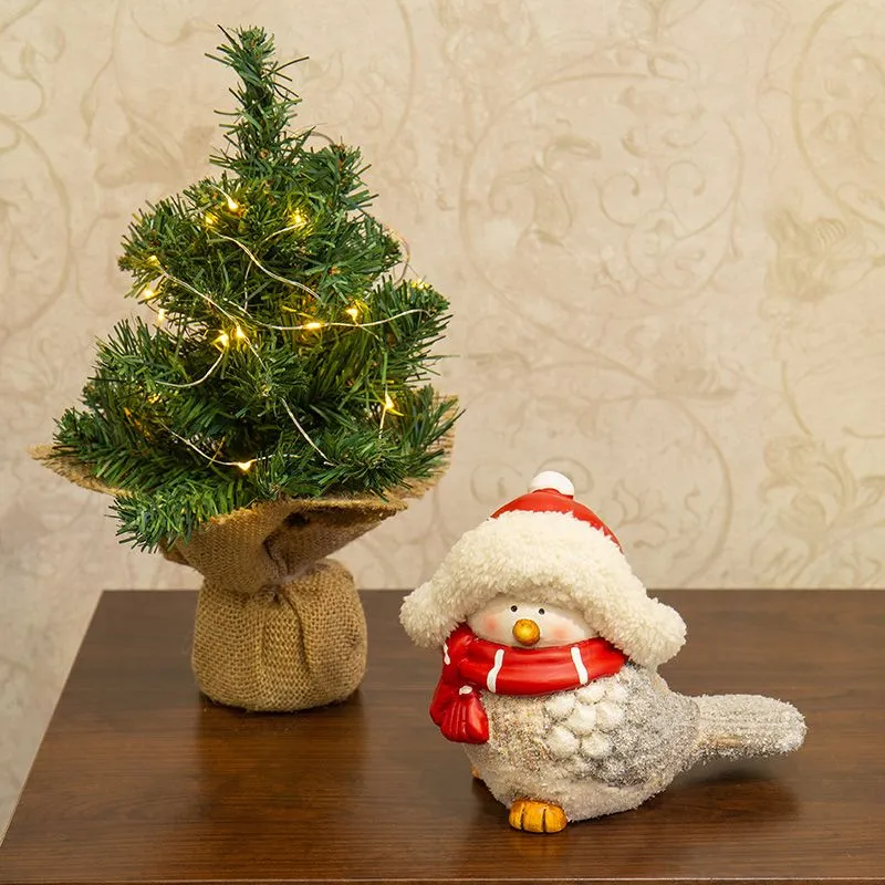 Керамическая фигурка Птенчик 17,5x10x14 см - Фото 2