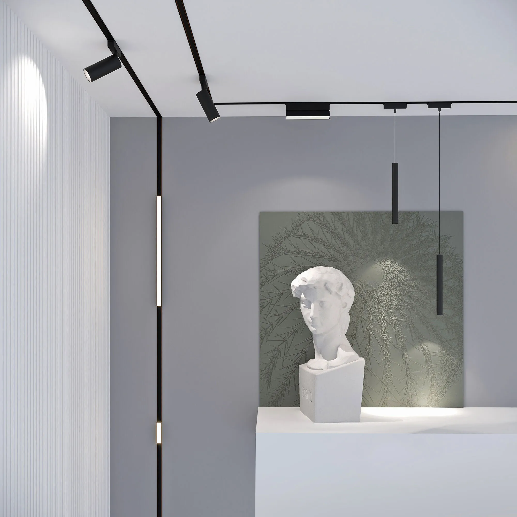 Flat Magnetic Трековый светильник 6W 4000K Tillie (чёрный) 85094/01 Elektrostandard - Фото 7