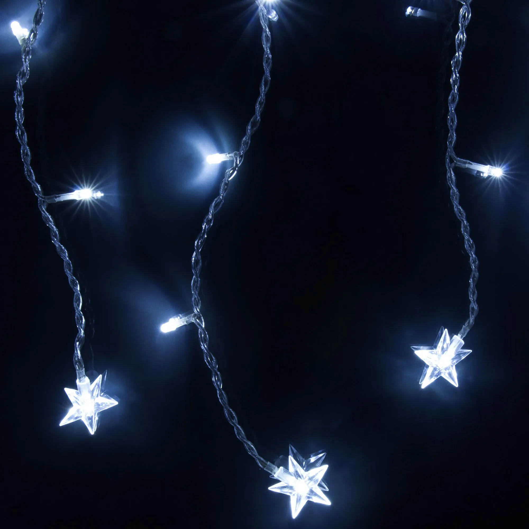 Гирлянда бахрома белый 1,8*0,5м IP20 100-002 Elektrostandard Eurosvet - Фото 4