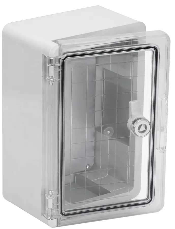 Корпус пластиковый ЩМПп 300х200х130мм прозрачная дверь УХЛ1 IP65 IEK