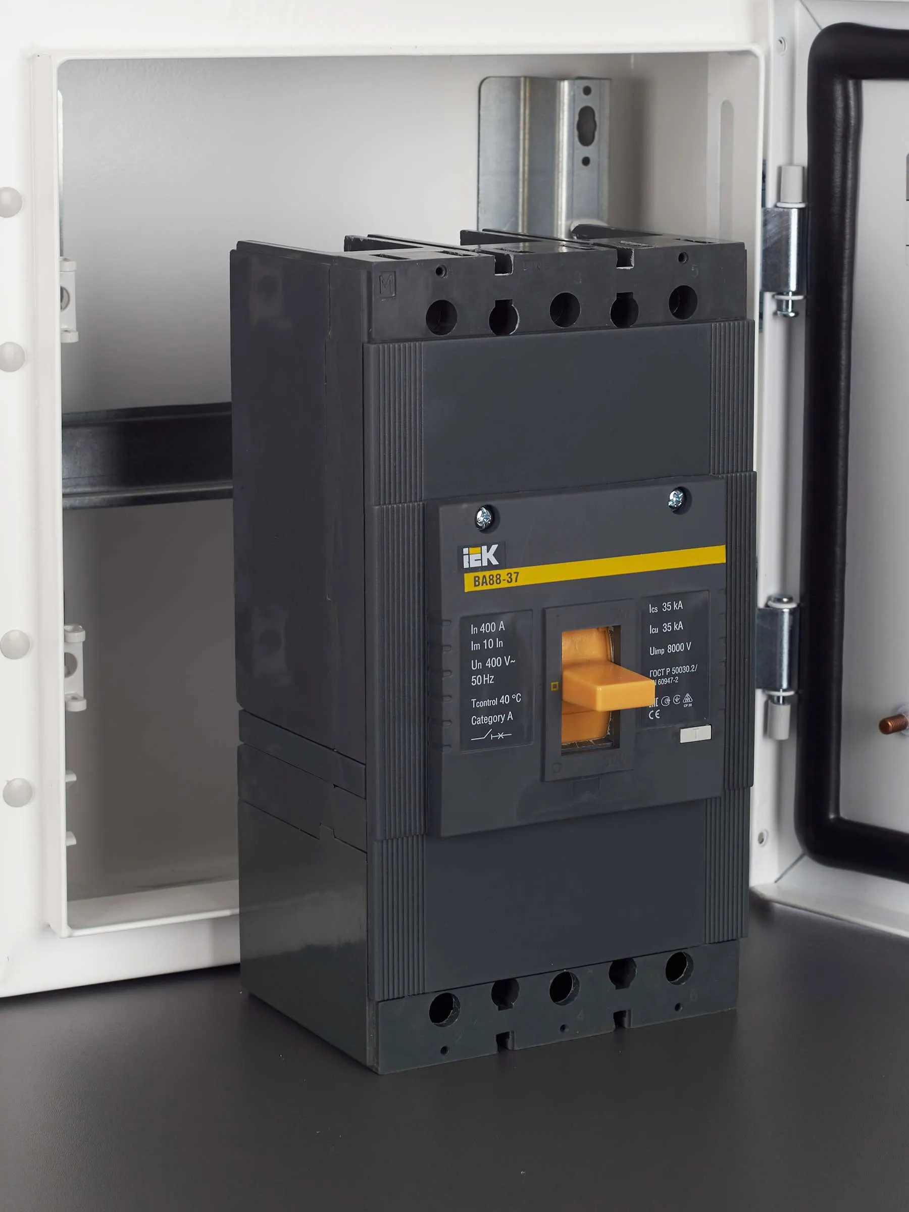 Выключатель автоматический ВА88-37 3Р 400А 35кА IEK - Фото 2