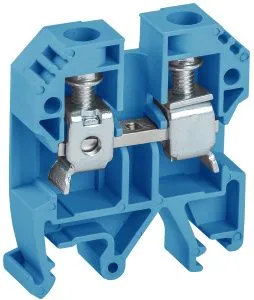 Клемма винтовая КВИ-10мм2 синяя IEK YZN30-010-K07