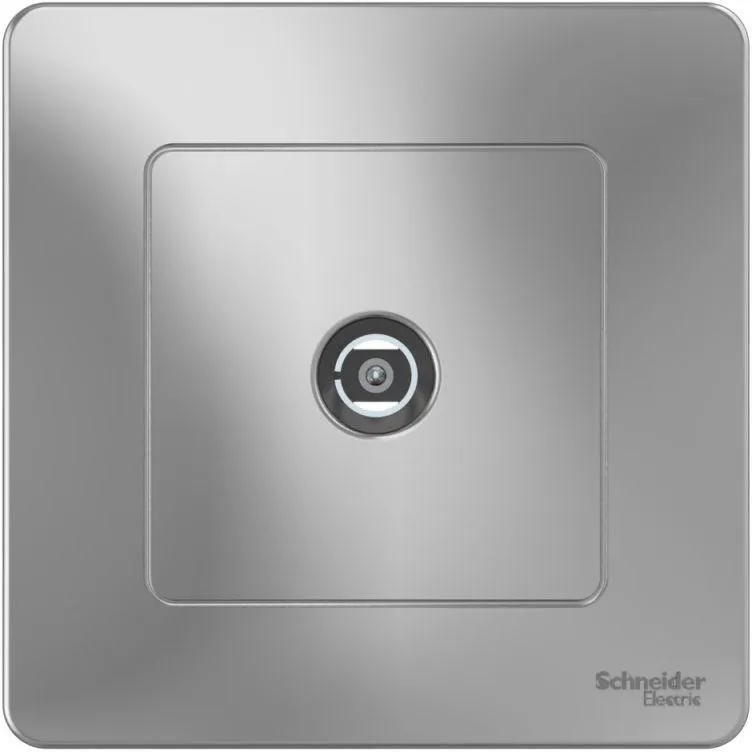 Розетка телевизионная TV 1-м СП Blanca коннектор алюм. SE BLNTS000013 - Фото 2