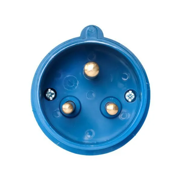 Вилка перенос. 013 2Р+РЕ 16А 220В IP44 EKF - Фото 2