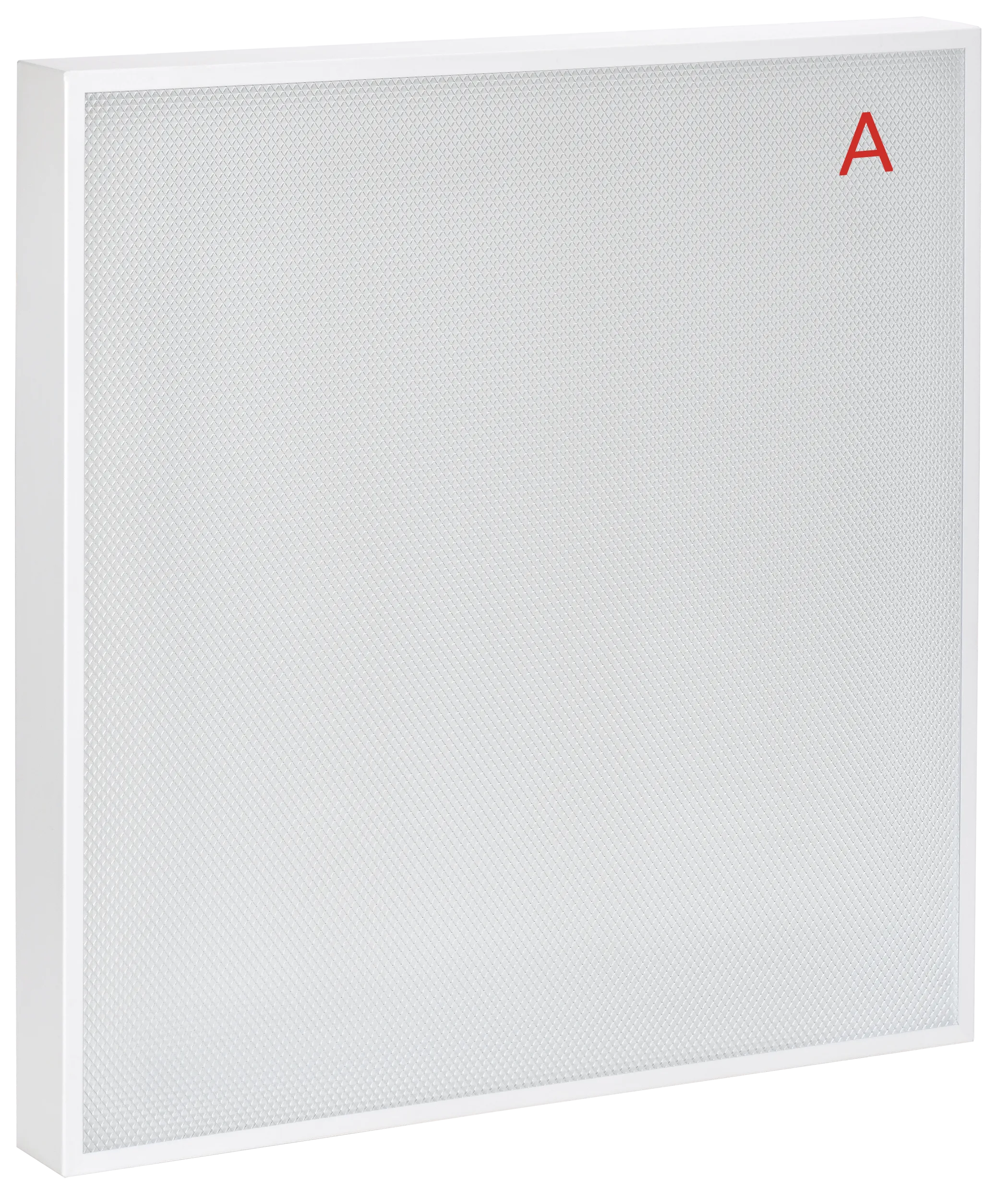 LIGHTING PRO Светильник светодиодный ДВО 2001A 45Вт 4000К IP40 588х588мм Грильято призма БАП 3ч IEK