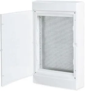 Щит слаботочный навесной "Unix" белая дверь 4 габарит увеличенный 651x396x112 IP40 ux-4m-nw-xl