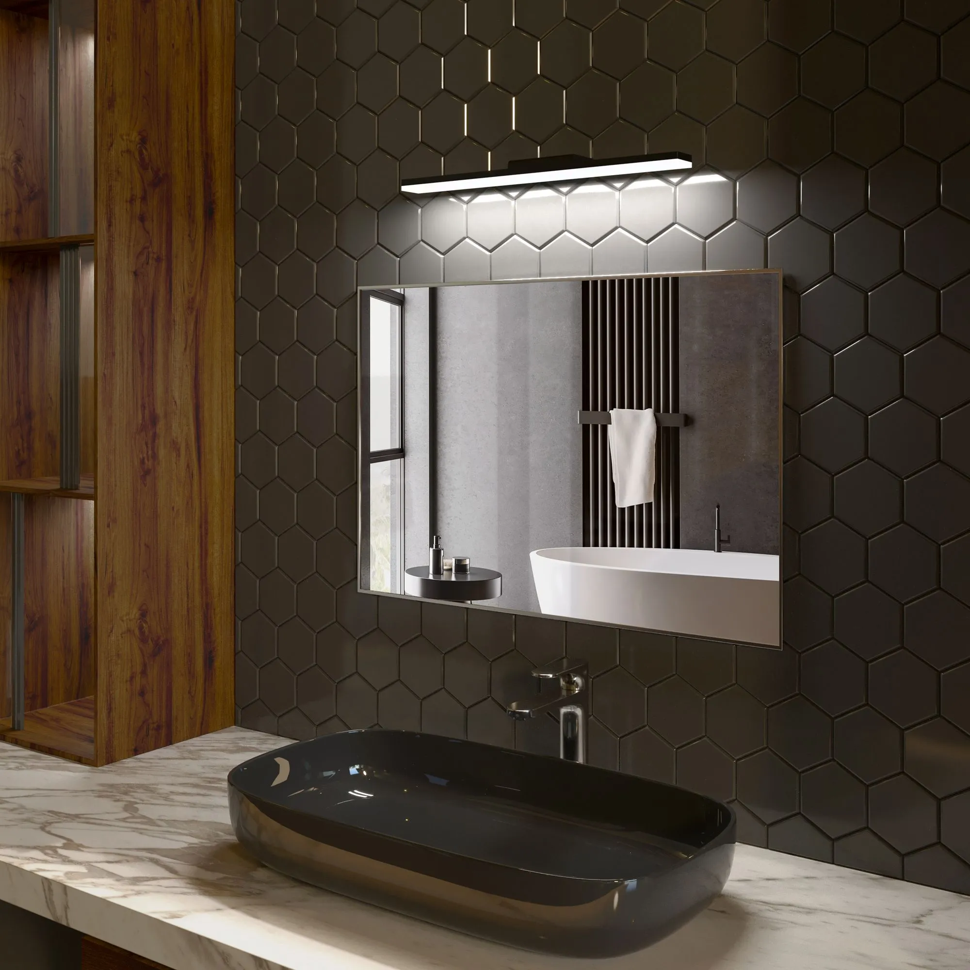 Светильник светодиодный настенный Protect LED MRL LED 1111 чёрный Elektrostandard - Фото 3