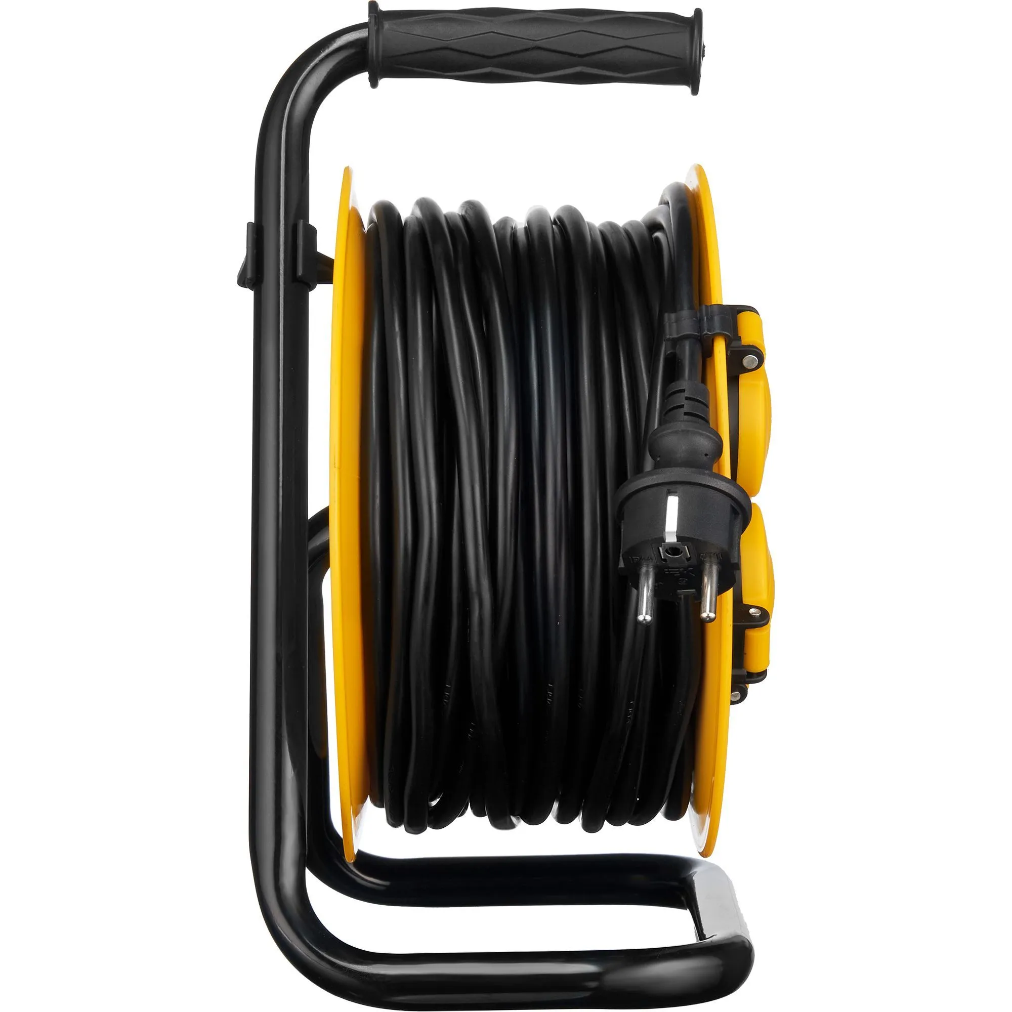 Катушка УК30 4 места IP44 с заземлением с термозащитой 3х1,5мм2 "Industrial plus" 30м IEK - Фото 5