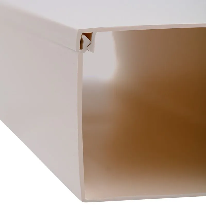 Кабель-канал 80х60мм, белый REXANT (8м/уп) - Фото 3